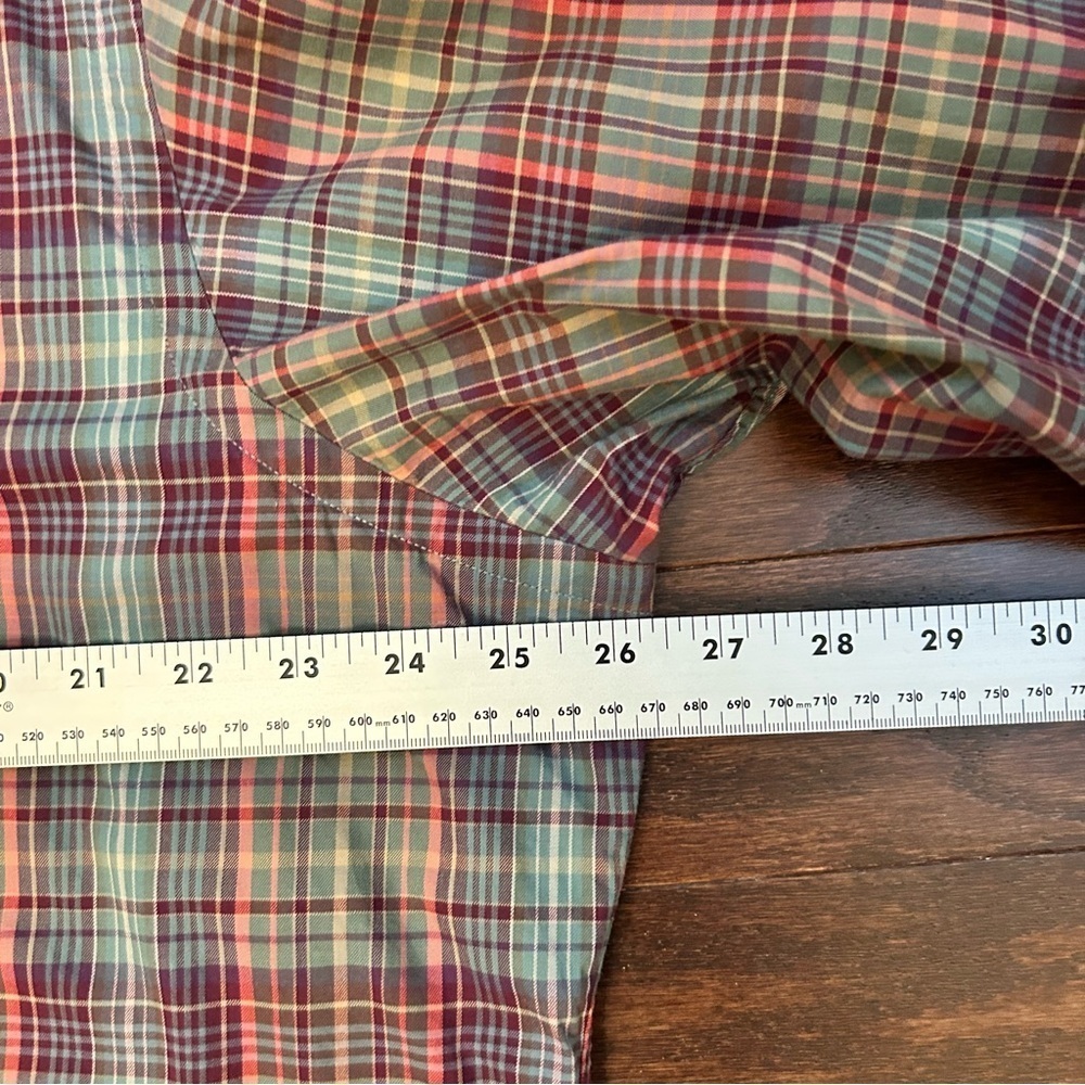 Ralph Lauren Classic Fit Long Sleeve Button Down Plaid Shirt - Picture 8 of 9